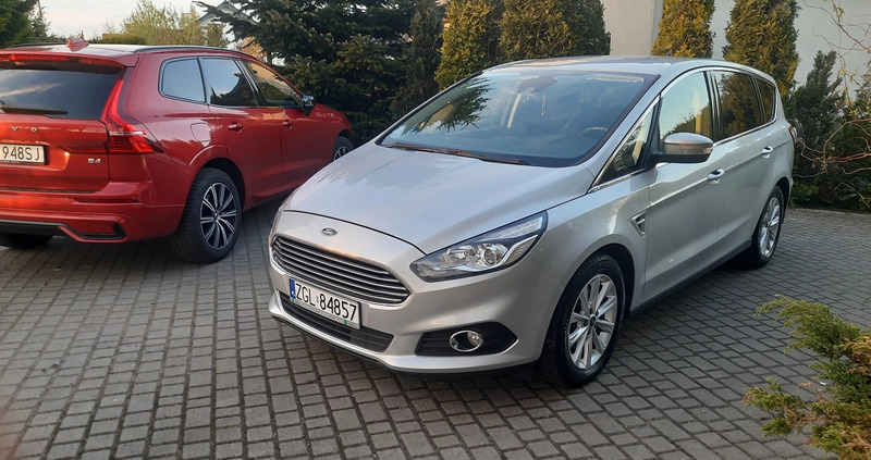 Ford S-Max cena 53900 przebieg: 198000, rok produkcji 2015 z Goleniów małe 352